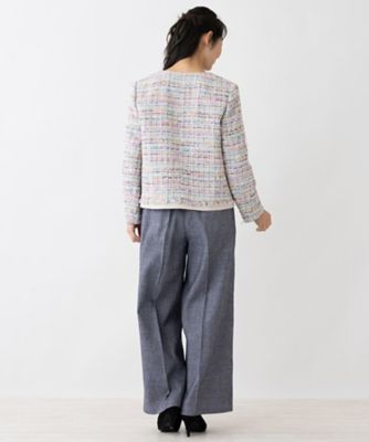 タックワイドパンツ