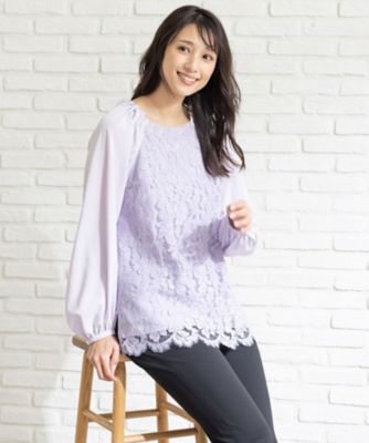 ＜Leilian plus house (Women/大きいサイズ)＞ブラウス【ＳＯＰＨＩＥ　ＨＡＬＥＴＴＥ】