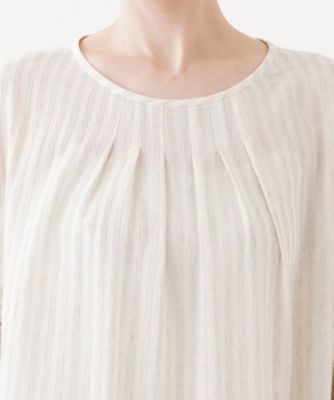 シャーリングスリーブブラウス【ROCHAS Premiere 