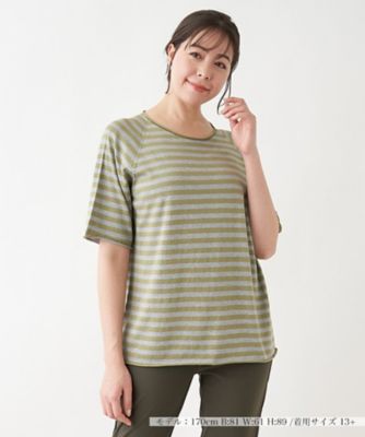 ＜Leilian plus house (Women/大きいサイズ)＞五分袖ニットプルオーバー【ＢＩＡＮＣＡ　ＬＡＮＣＩＡ】