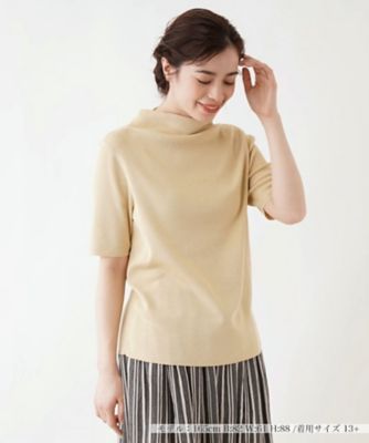 ＜Leilian plus house (Women/大きいサイズ)＞モックネックインナー【Ｌｅｉｌｉａｎ　ｔｈｅ　ｗｅｅｋ】
