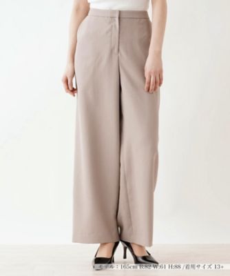 ＜Leilian plus house (Women/大きいサイズ)＞【セットアップ対応商品】ワイドパンツ【Ｌｅｉｌｉａｎ　ｔｈｅ　ｗｅｅｋ】