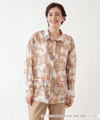 ＜Leilian plus house (Women/大きいサイズ)＞羽織ブラウス【ＲＡＴＴＩ】