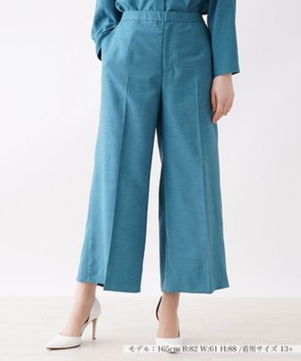 Leilian plus house (Women/大きいサイズ)/レリアン　プラスハウス ワイドシルエットパンツ