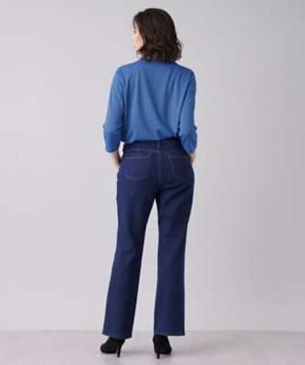 ブーツカットシルエットデニムパンツ【Ｌ　ＪＥＡＮＳ】