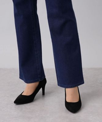 ブーツカットシルエットデニムパンツ【Ｌ　ＪＥＡＮＳ】