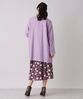 ラグランロングジャケット　【ＲＯＣＨＡＳ　Ｐｒｅｍｉｅｒｅ】