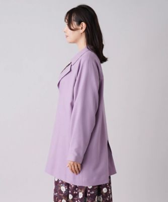 ラグランロングジャケット　【ＲＯＣＨＡＳ　Ｐｒｅｍｉｅｒｅ】