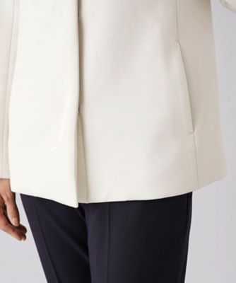 ノーカラーショートコート【ｍｙ　ｐｅｒｆｅｃｔ　ｗａｒｄｒｏｂｅ】