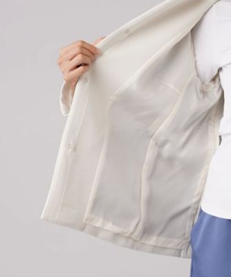 ノーカラーショートコート【ｍｙ　ｐｅｒｆｅｃｔ　ｗａｒｄｒｏｂｅ】