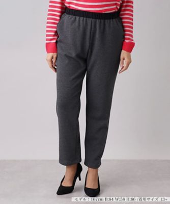 ＜Leilian plus house (Women/大きいサイズ)＞ウエスト切替イージーパンツ