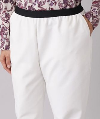 ウエストゴムストレッチスリムパンツ