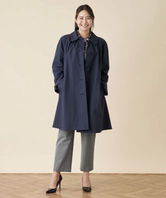 ステンカラースプリングコート | Leilian plus house (Women