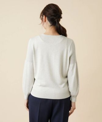 ラメニットプルオーバー | Leilian plus house (Women/大きい
