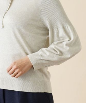 Leilian PLUS HOUSE / レリアンプラスハウス ラメニットプルオーバー ラメニットプルオーバー | Leilian plus house (Women/大きい