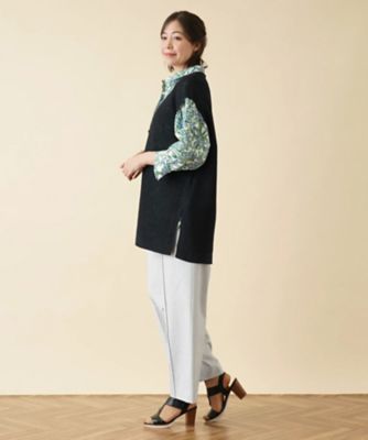 Ｖネックニットベスト【プラス企画】