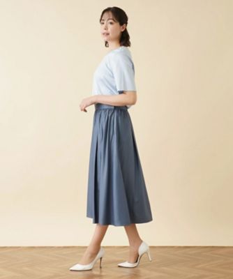 ギャザーフレアスカート【my Perfect wardrobe