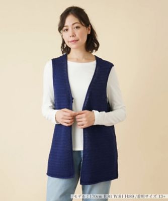 ニットジレ【Ｌｅｉｌｉａｎ　ｔｈｅ　Ｗｅｅｋ】