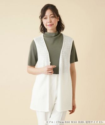 ニットジレ【Ｌｅｉｌｉａｎ　ｔｈｅ　Ｗｅｅｋ】