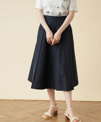 ＜Leilian plus house (Women/大きいサイズ)＞プリーツミディスカート【Ｌｅｉｌｉａｎ：ＥＺＵＭＩ】