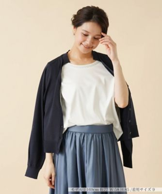 【SALE】【送料無料】Leilian plus house (Women/大きいサイズ)/レリアン プラスハウス ニットカーディガン【Leilian:EZUMI】139ネイビー トップス【三越伊勢丹/公式】