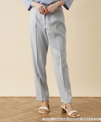 【美品】レリアン-Leilian-ウールテーパードパンツ テーパードパンツ | Leilian plus house (Women/大きいサイズ