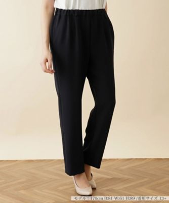 ＜Leilian plus house (Women/大きいサイズ)＞【店舗人気】ウエストゴムパンツ【プラス企画】