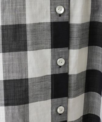 未使用級 24年♡レリアン プラスハウス チュニック チェック 13+ シルク混 Leilian PLUS HOUSE / レリアンプラスハウス 【店舗人気