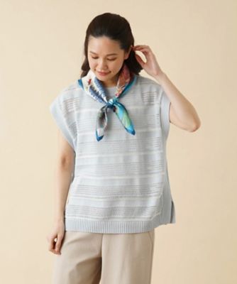 ＜Leilian plus house (Women/大きいサイズ)＞シルクスカーフ