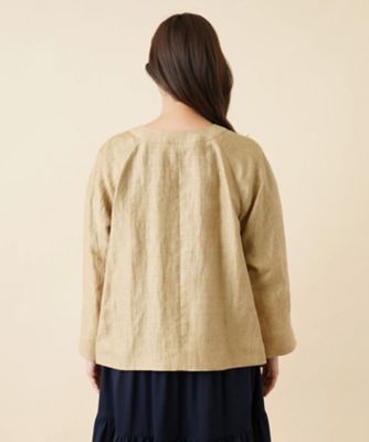 美品 レリアン プラスハウス ノーカラーライトジャケット 大きいサイズ 店舗人気】ノーカラージャケット | Leilian plus house (Women