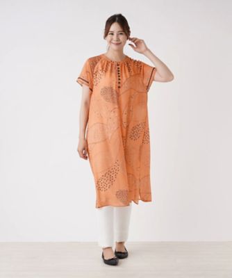 ＜Leilian plus house (Women/大きいサイズ)＞ペイズリーチュニックブラウス【プラス企画】