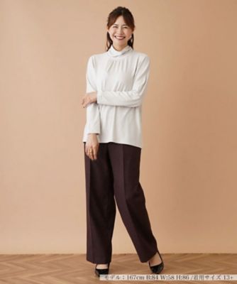 ハイネックカットソー | Leilian plus house (Women/大きいサイズ