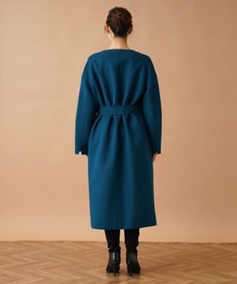 ミエリインヴァリアント ラッフル リバー コート ブラック 新品  