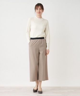 ＜Leilian plus house (Women/大きいサイズ)＞ガウチョパンツ