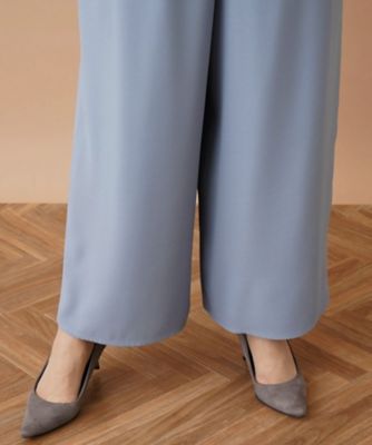 ワンタックワイドパンツ