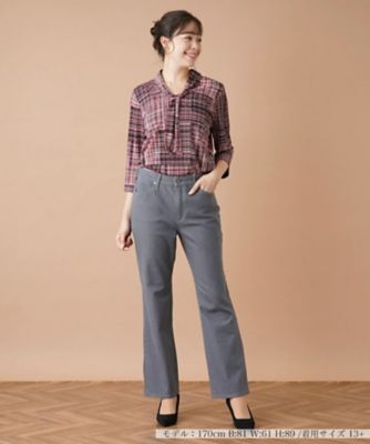 ストレッチブーツカットデニムパンツ【Ｌ　ＪＥＡＮＳ】