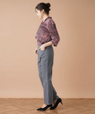 ストレッチブーツカットデニムパンツ【Ｌ　ＪＥＡＮＳ】