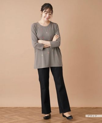 ストレッチブーツカットデニムパンツ【Ｌ　ＪＥＡＮＳ】