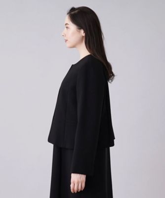 【ブラックフォーマル】ジャケット×ワンピーススーツ