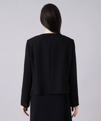 【ブラックフォーマル】ジャケット×ワンピーススーツ