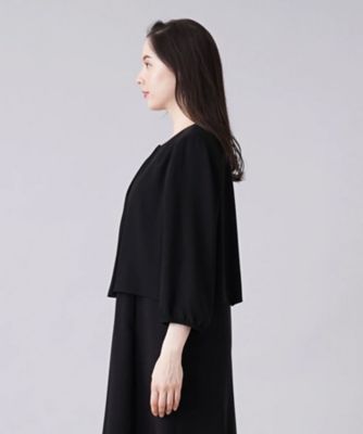 【ブラックフォーマル】ジャケット×ワンピーススーツ