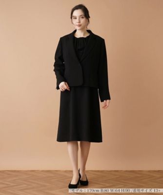 ＜Leilian plus house (Women/大きいサイズ)＞【ブラックフォーマル】ブレザー・ジャケット・ワンピースセット