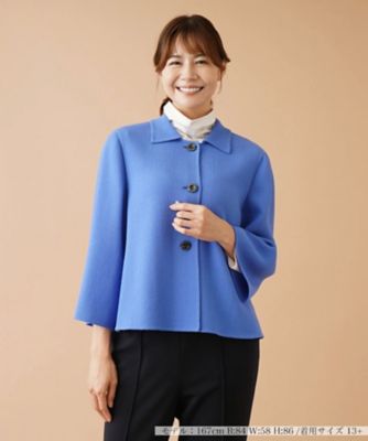 ＜Leilian plus house (Women/大きいサイズ)＞ステンカラージャケット【ＭＡＮＩＧＬＩＡ】