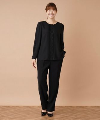 【ブラックフォーマル】パンツスーツ