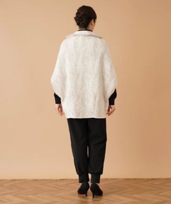 ステンカラーニットジャケット | Leilian plus house (Women