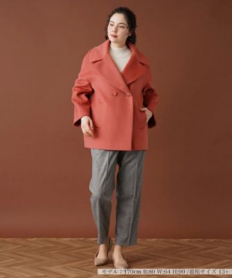 ダブルショートコート | Leilian plus house (Women/大きい