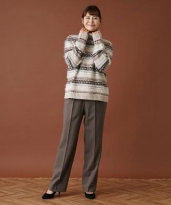 ストレートロングパンツ