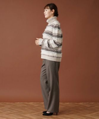 ストレートロングパンツ