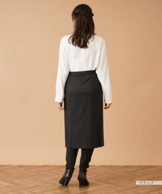 【売れ筋】 バックスリットタイトスカート【プラス企画】 plus Leilian | スカート