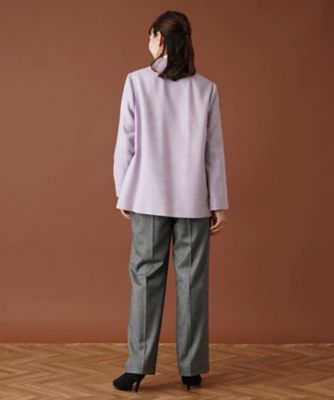 極美品・近年モデル✨パラスパレス　ジャケット　スタンドカラー　ウールリネン　L位 極美品・近年モデル✨パラスパレス ジャケット スタンドカラー